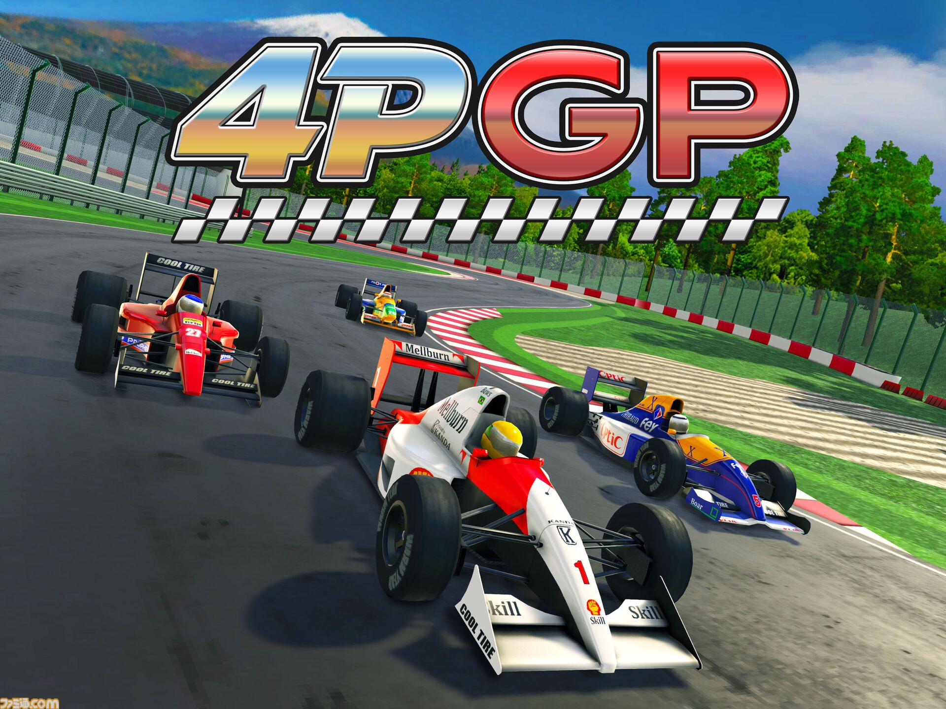 『4PGP』90年代風アーケードレースゲームのPS5/Steam版が6月11日発売。隠しマシンの追加やアクセル・ブレーキのアナログ入力対応などの新要素も