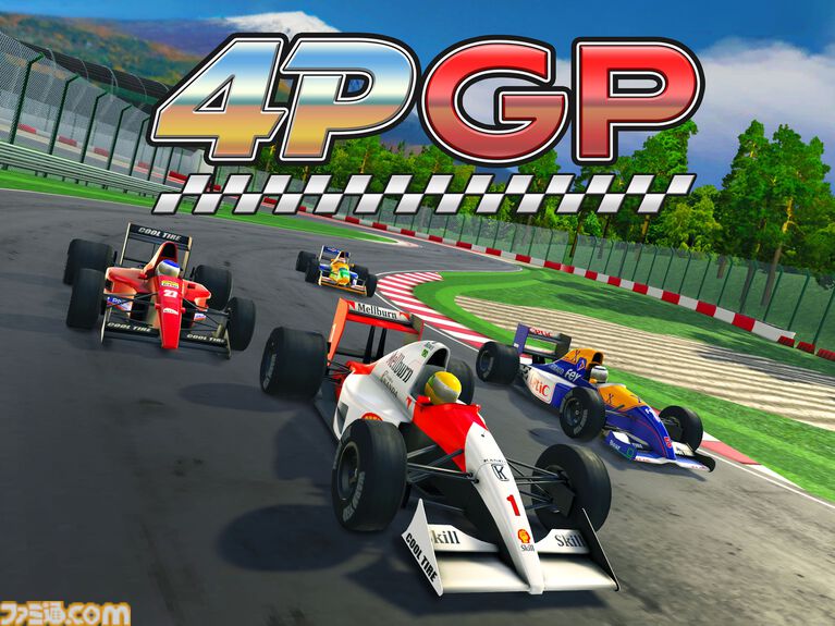 『4PGP』90年代風アーケードレースゲームのPS5/Steam版が6月11日発売。隠しマシンの追加やアクセル・ブレーキのアナログ入力対応などの新要素も