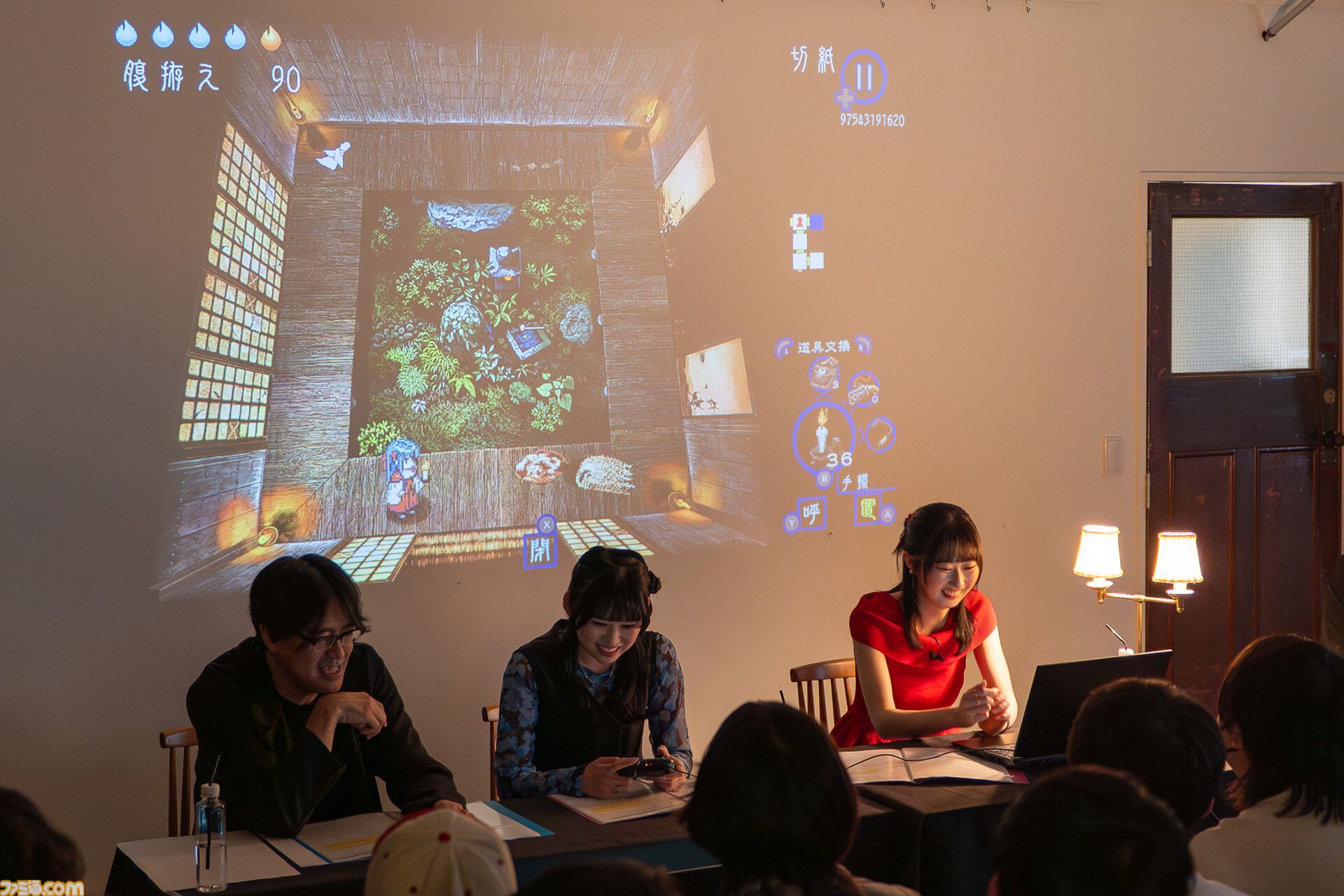 『深 四のの目』涼本あきほ「よのは自分のターニングポイント」、大倉紬は実機プレイで絶叫!? スペシャルイベントレポート
