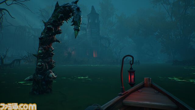 『ドレッドムア』水没世界の不気味な魚釣りアドベンチャーがBitSummit2026に出展。濁った釣り場、変異した怪物（？）も出てくる過酷な舞台
