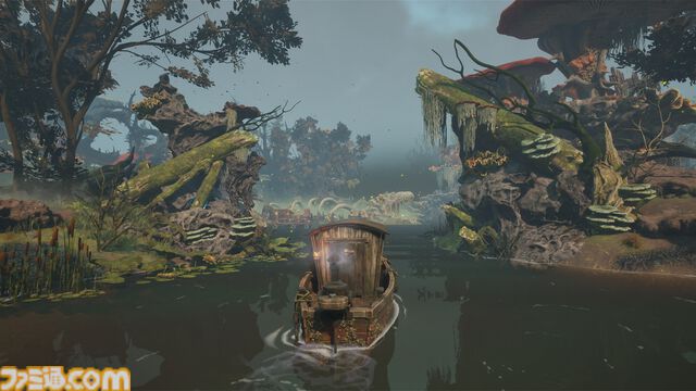 『ドレッドムア』水没世界の不気味な魚釣りアドベンチャーがBitSummit2026に出展。濁った釣り場、変異した怪物（？）も出てくる過酷な舞台