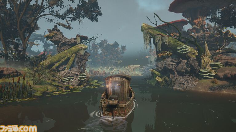 『ドレッドムア』水没世界の不気味な魚釣りアドベンチャーがBitSummit2026に出展。濁った釣り場、変異した怪物（？）も出てくる過酷な舞台