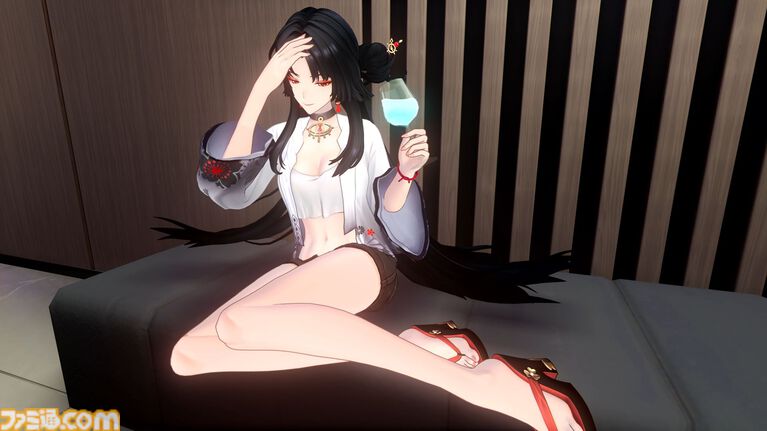 『NTE』潯（ほとり）にはジャンケンで絶対に勝てない。時間を止めて手を確認してくるから。催眠術だとか超スピードだとかチャチなもんじゃない飲んだくれセクシーお姉さん