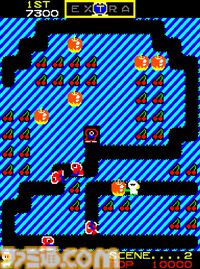 【アケアカ】『Mr.Do!』5月15日に配信。チェリー集めやモンスター退治をしながらステージクリアーを目指すピエロのアクション。最初期版も収録