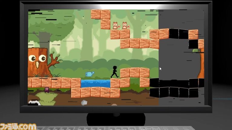 『GLiTCHiA』バグだらけの2Dレトロゲーから主人公を救い出すホラーアドベンチャー。グリッチで狂うと“おぞましいもの”が姿を現す【6月24日発売】