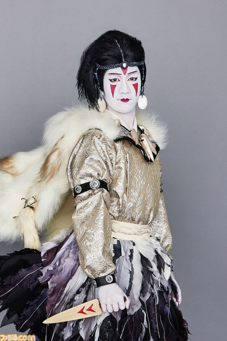 スーパー歌舞伎『もののけ姫』市川團子のアシタカ、中村壱太郎のサンら扮装写真が解禁。劇中の緊迫感を映す凛々しく力強いビジュアルを披露