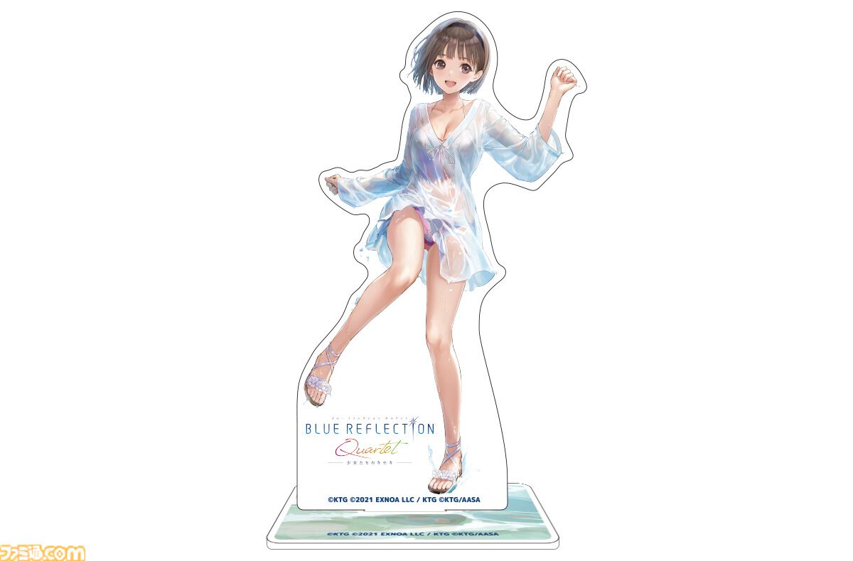 ブルーリフレクション カルテット』星崎愛央の描き下ろしタペストリー