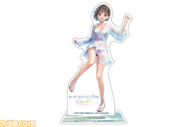 『ブルーリフレクション カルテット』星崎愛央の描き下ろしタペストリーがエビテン限定セットに。少女たちの日常を切り取ったブロマイドなども同梱