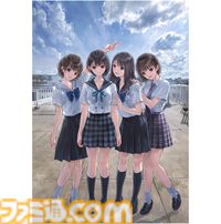 『ブルーリフレクション カルテット』星崎愛央の描き下ろしタペストリーがエビテン限定セットに。少女たちの日常を切り取ったブロマイドなども同梱