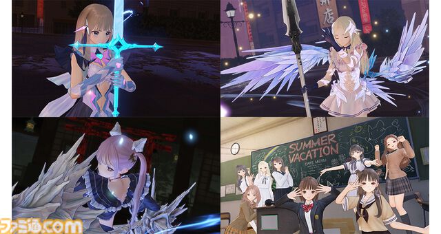 『ブルーリフレクション カルテット』星崎愛央の描き下ろしタペストリーがエビテン限定セットに。少女たちの日常を切り取ったブロマイドなども同梱