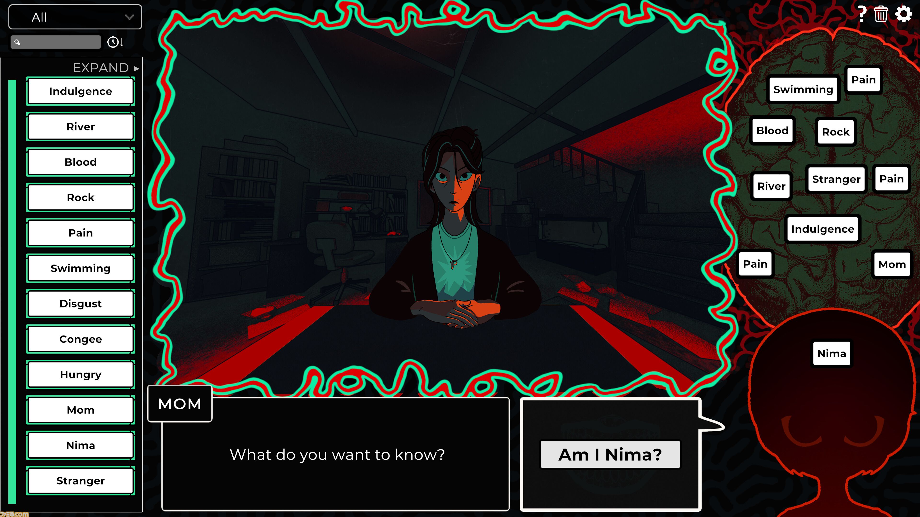 『Am I Nima』母親に「本当の娘」だと信じ込ませるサイコホラーアドベンチャー。日本語対応の体験版がビットサミット パンチに出展