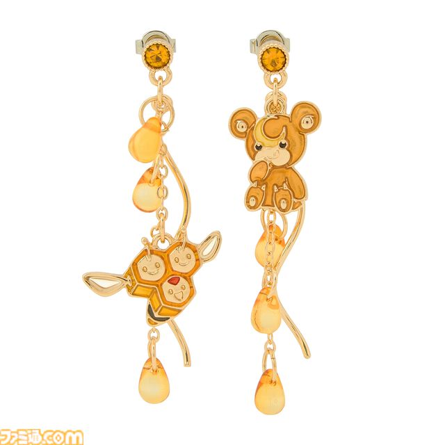 ポケモンたちがアクセサリーになった『Pokémon accessory』シリーズが5/14から発売。ミカルゲのイヤリングには“かなめいし”もちゃんとついている