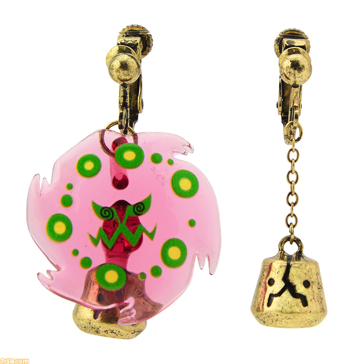 ポケモンたちがアクセサリーになった『Pokémon accessory』シリーズが5/14から発売。ミカルゲのイヤリングには“かなめいし”もちゃんとついている