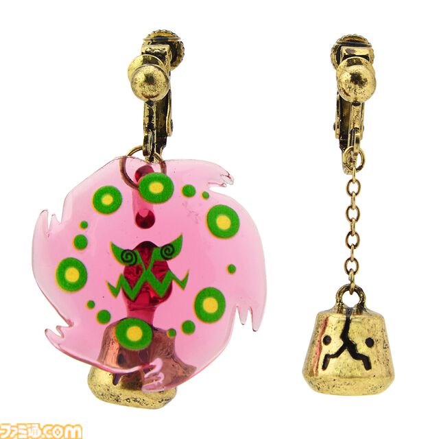 ポケモンたちがアクセサリーになった『Pokémon accessory』シリーズが5/14から発売。ミカルゲのイヤリングには“かなめいし”もちゃんとついている