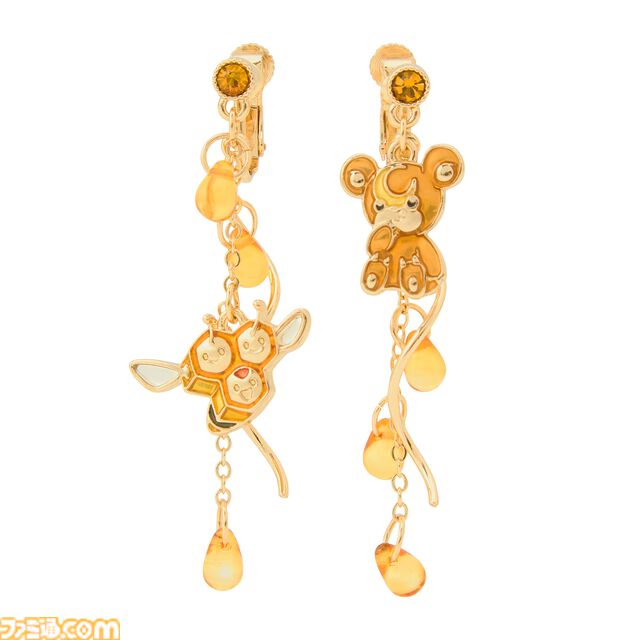 ポケモンたちがアクセサリーになった『Pokémon accessory』シリーズが5/14から発売。ミカルゲのイヤリングには“かなめいし”もちゃんとついている