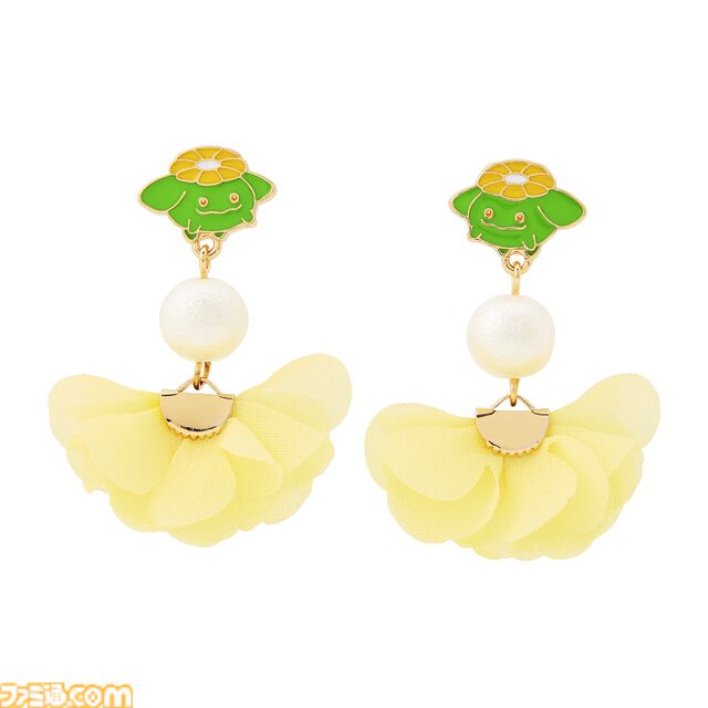 ポケモンたちがアクセサリーになった『Pokémon accessory』シリーズが5/14から発売。ミカルゲのイヤリングには“かなめいし”もちゃんとついている