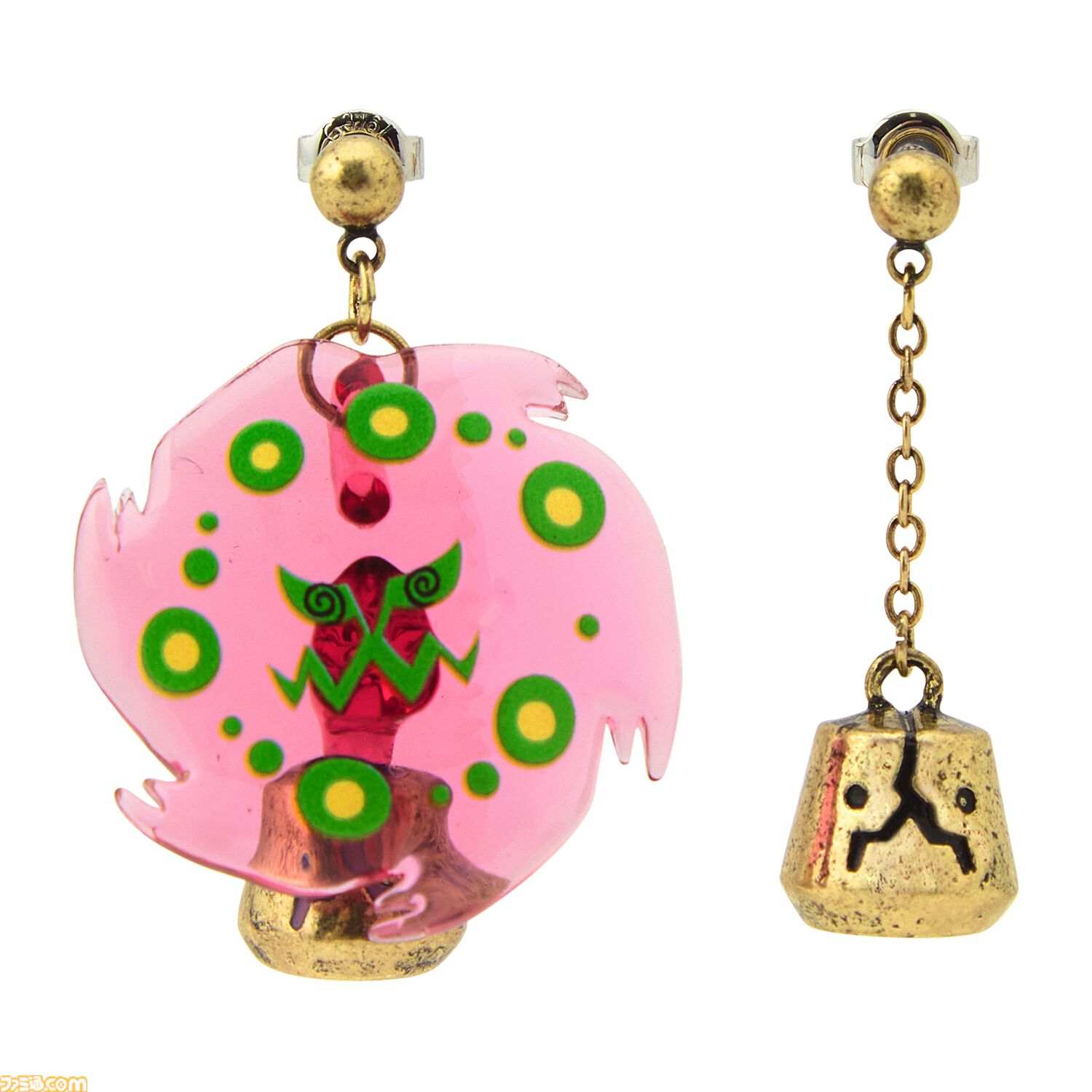 ポケモンたちがアクセサリーになった『Pokémon accessory』シリーズが5/14から発売。ミカルゲのイヤリングには“かなめいし”もちゃんとついている