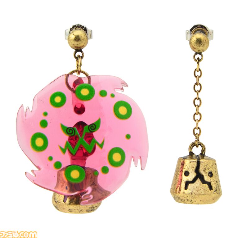 ポケモンたちがアクセサリーになった『Pokémon accessory』シリーズが5/14から発売。ミカルゲのイヤリングには“かなめいし”もちゃんとついている