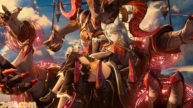 『グラブル リリンク エンドレスラグナロク』ルシファー（声：櫻井孝宏）が、操作できる特別な召喚石として登場。新プレイアブルキャラのフラウ、フェディエルも公開