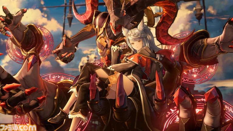 『グラブル リリンク エンドレスラグナロク』ルシファー（声：櫻井孝宏）が、操作できる特別な召喚石として登場。新プレイアブルキャラのフラウ、フェディエルも公開