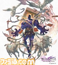 『グラブル リリンク エンドレスラグナロク』ルシファー（声：櫻井孝宏）が、操作できる特別な召喚石として登場。新プレイアブルキャラのフラウ、フェディエルも公開