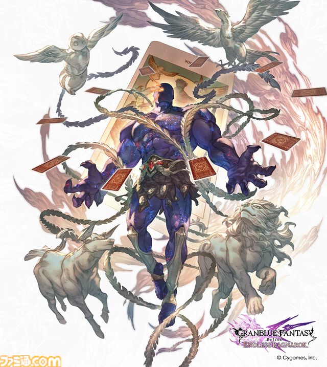 『グラブル リリンク エンドレスラグナロク』ルシファー（声：櫻井孝宏）が、操作できる特別な召喚石として登場。新プレイアブルキャラのフラウ、フェディエルも公開