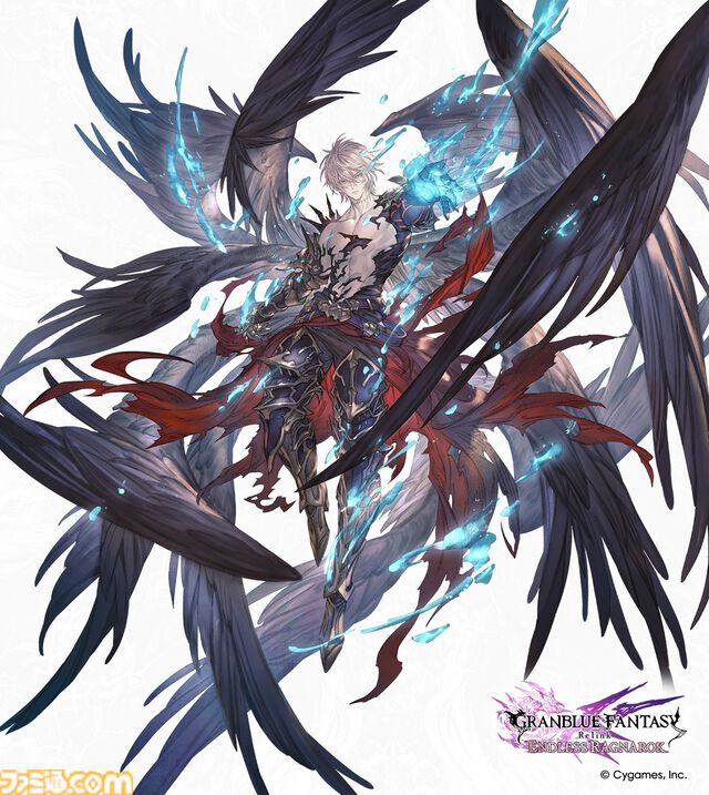 『グラブル リリンク エンドレスラグナロク』ルシファー（声：櫻井孝宏）が、操作できる特別な召喚石として登場。新プレイアブルキャラのフラウ、フェディエルも公開