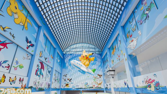 世界初の『ポケモン』空港が7/7から9月末まで能登に期間限定オープン。オリジナルグッズやレストランのオリジナルメニューなどが登場