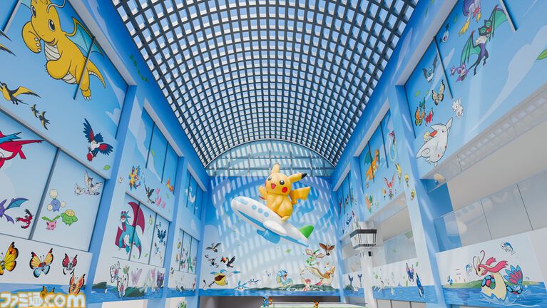 世界初の『ポケモン』空港が7/7から9月末まで能登に期間限定オープン。オリジナルグッズやレストランのオリジナルメニューなどが登場