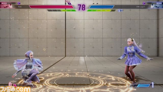 『スト6』イングリッド先行プレイリポート！強力かつトリッキーな飛び道具と必殺のビームで多彩な遠距離戦を展開する砲台キャラ。新たなアバター用オンライン対戦機能も紹介