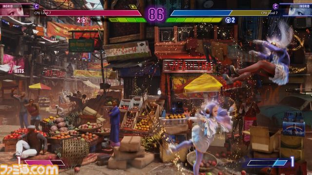 『スト6』イングリッド先行プレイリポート！強力かつトリッキーな飛び道具と必殺のビームで多彩な遠距離戦を展開する砲台キャラ。新たなアバター用オンライン対戦機能も紹介