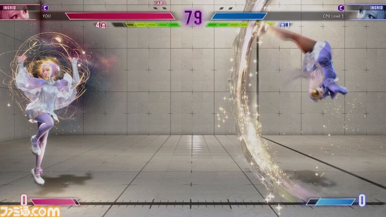 『スト6』イングリッド先行プレイリポート!強力かつトリッキーな飛び道具と必殺のビームで多彩な遠距離戦を展開する砲台キャラ。新たなアバター用オンライン対戦機能も紹介