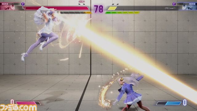 『スト6』イングリッド先行プレイリポート！強力かつトリッキーな飛び道具と必殺のビームで多彩な遠距離戦を展開する砲台キャラ。新たなアバター用オンライン対戦機能も紹介