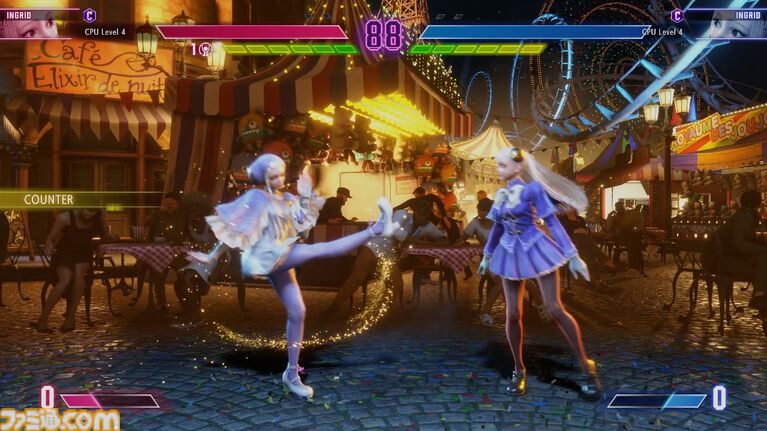 『スト6』イングリッド先行プレイリポート!強力かつトリッキーな飛び道具と必殺のビームで多彩な遠距離戦を展開する砲台キャラ。新たなアバター用オンライン対戦機能も紹介