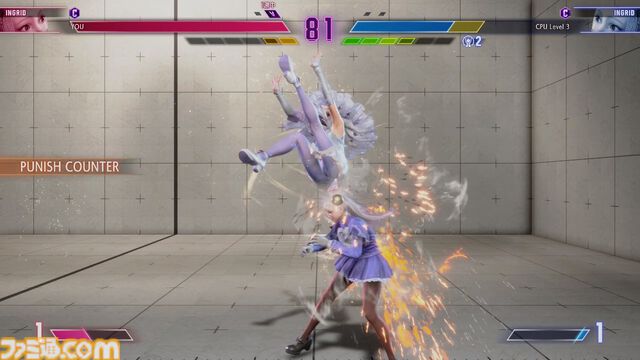 『スト6』イングリッド先行プレイリポート！強力かつトリッキーな飛び道具と必殺のビームで多彩な遠距離戦を展開する砲台キャラ。新たなアバター用オンライン対戦機能も紹介