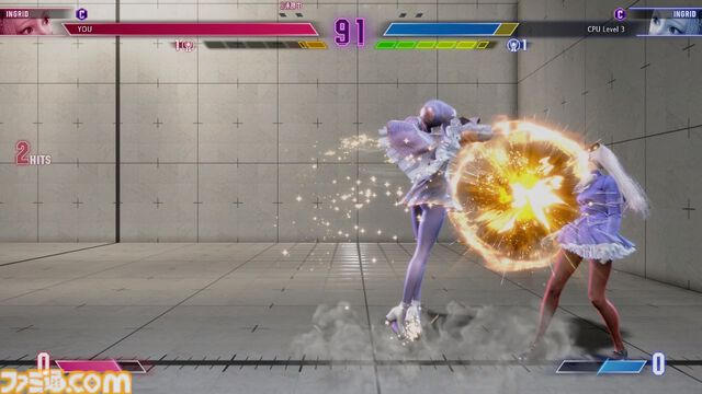 『スト6』イングリッド先行プレイリポート！強力かつトリッキーな飛び道具と必殺のビームで多彩な遠距離戦を展開する砲台キャラ。新たなアバター用オンライン対戦機能も紹介