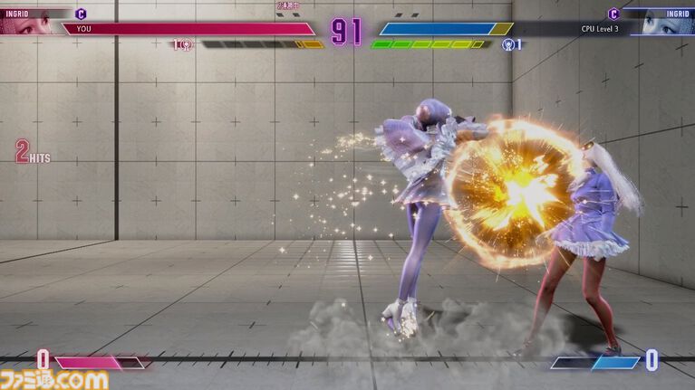 『スト6』イングリッド先行プレイリポート!強力かつトリッキーな飛び道具と必殺のビームで多彩な遠距離戦を展開する砲台キャラ。新たなアバター用オンライン対戦機能も紹介