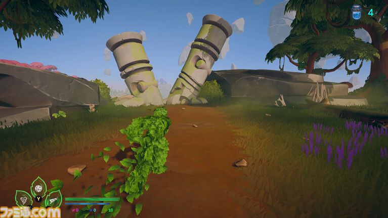 『Leafborn』主人公は“葉っぱの群れ”。変幻自在にフェームを切り替えロボと戦うローグライトアクションが、Steamにて近日公開予定