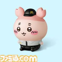 『ちいかわ』マクドナルド“ハッピーセット”第1弾が発売。クルー姿になったハチワレたちのフィギュアが登場。本日（5/15）注文するには公式アプリの購入権が必要