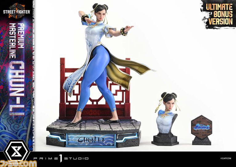 『スト6』春麗のあの太ももをバッチリ再現。1/4スケールのスタチューが本日(5/15)予約開始。価格は約27万円