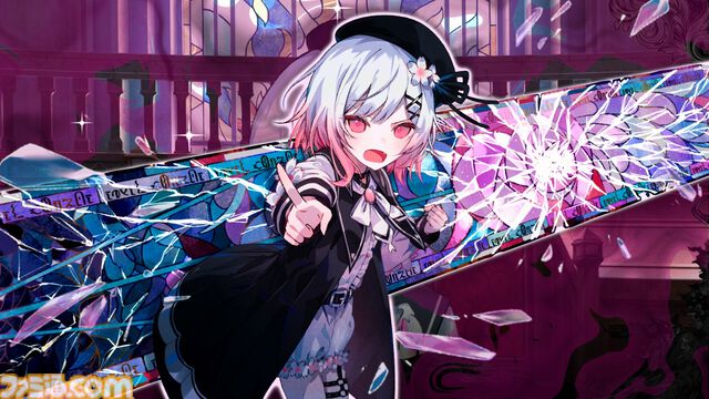 『魔法少女ノ魔女裁判』桜羽エマ＆二階堂ヒロの描き下ろしタペストリー初公開。ファミ通DXパックに付属、丸皿や付箋ロールなど魔女候補たちのグッズが満載