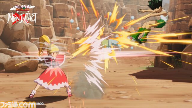 格闘ゲーム『ハンターハンター ネン×インパクト』2024年内に発売。ビスケが参戦決定