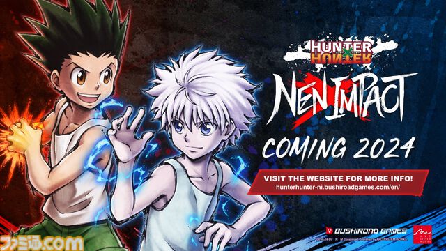 格闘ゲーム『ハンターハンター ネン×インパクト』2024年内に発売。ビスケが参戦決定