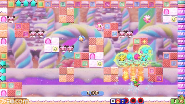 『バブルボブル シュガーダンジョン ブースト』ボブルンがお助けキャラとして登場。シリーズ初心者もストレスフリーで遊べるバランスを目指した超パワーアップバージョン【インタビュー】
