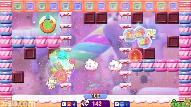 『バブルボブル シュガーダンジョン ブースト』ボブルンがお助けキャラとして登場。シリーズ初心者もストレスフリーで遊べるバランスを目指した超パワーアップバージョン【インタビュー】