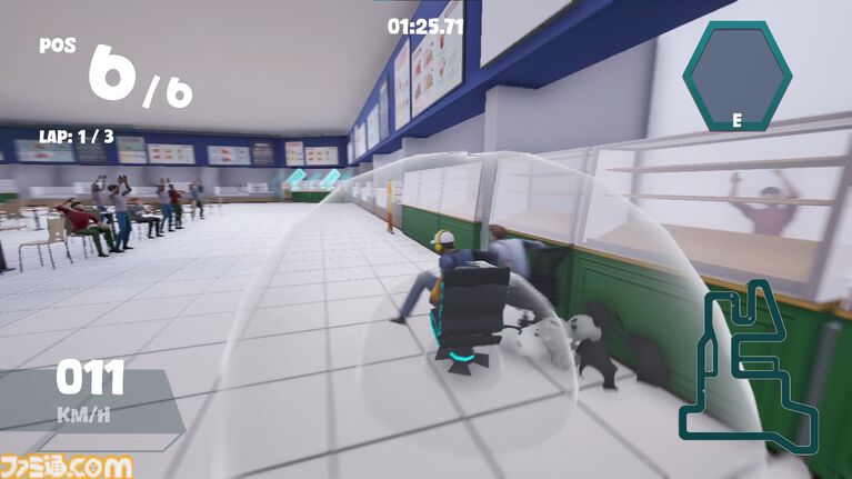 『Need for Seat』イスで会社内や街中を爆走するレースゲームが開発中。誰もが一度はやった(？) イスを使ったおふざけがゲームに
