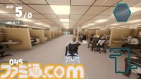 『Need for Seat』イスで会社内や街中を爆走するレースゲームが開発中。誰もが一度はやった(？) イスを使ったおふざけがゲームに