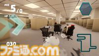 『Need for Seat』イスで会社内や街中を爆走するレースゲームが開発中。誰もが一度はやった(？) イスを使ったおふざけがゲームに