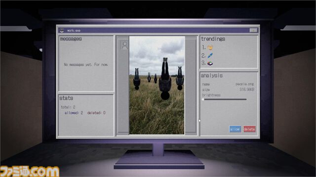 『SNS監死人』タイムラインに紛れ込む異常を見抜け。怪しい高収入バイトで母親の手術代100万円を稼ぐ監視ホラー、Steamページ公開