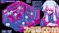 『ソドミーファタール』オネエマスターの下で働く吸血鬼バー経営ゲーム。『狂気より愛をこめて』制作者による新作がアーリーアクセス開始